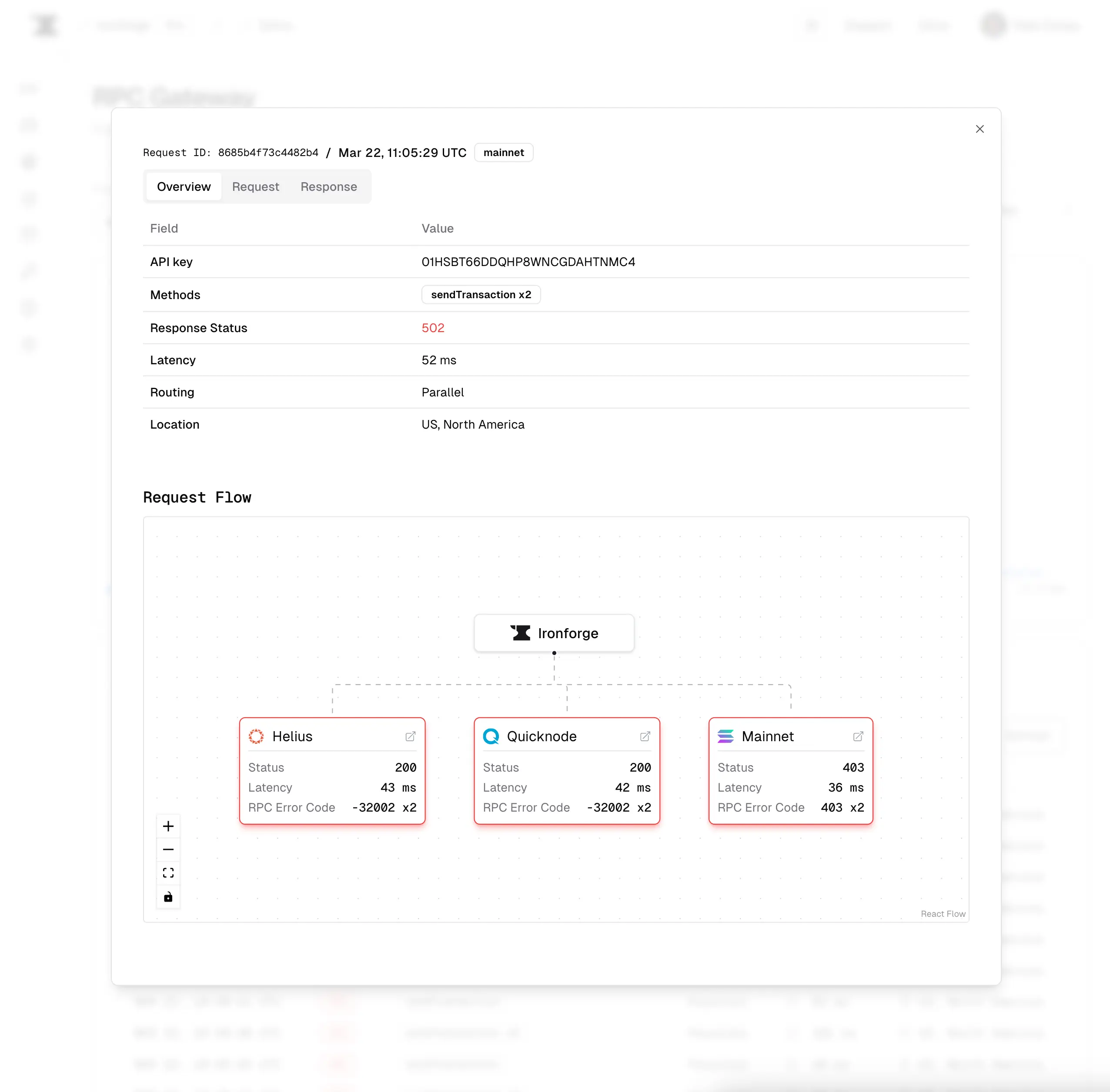 Logs Screenshot